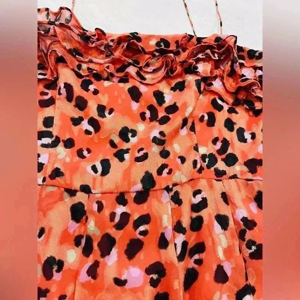 Anthropologie Hutch Ruffle Midi Dress Size 6 NWOT $218 - Picture 3 of 15